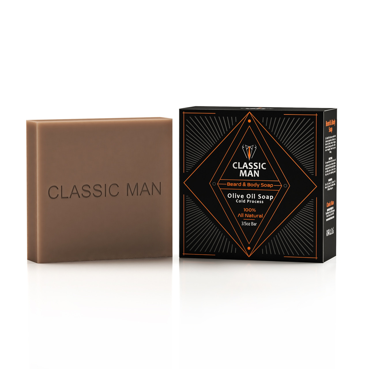 Natural Body Bar Soap, The Classics