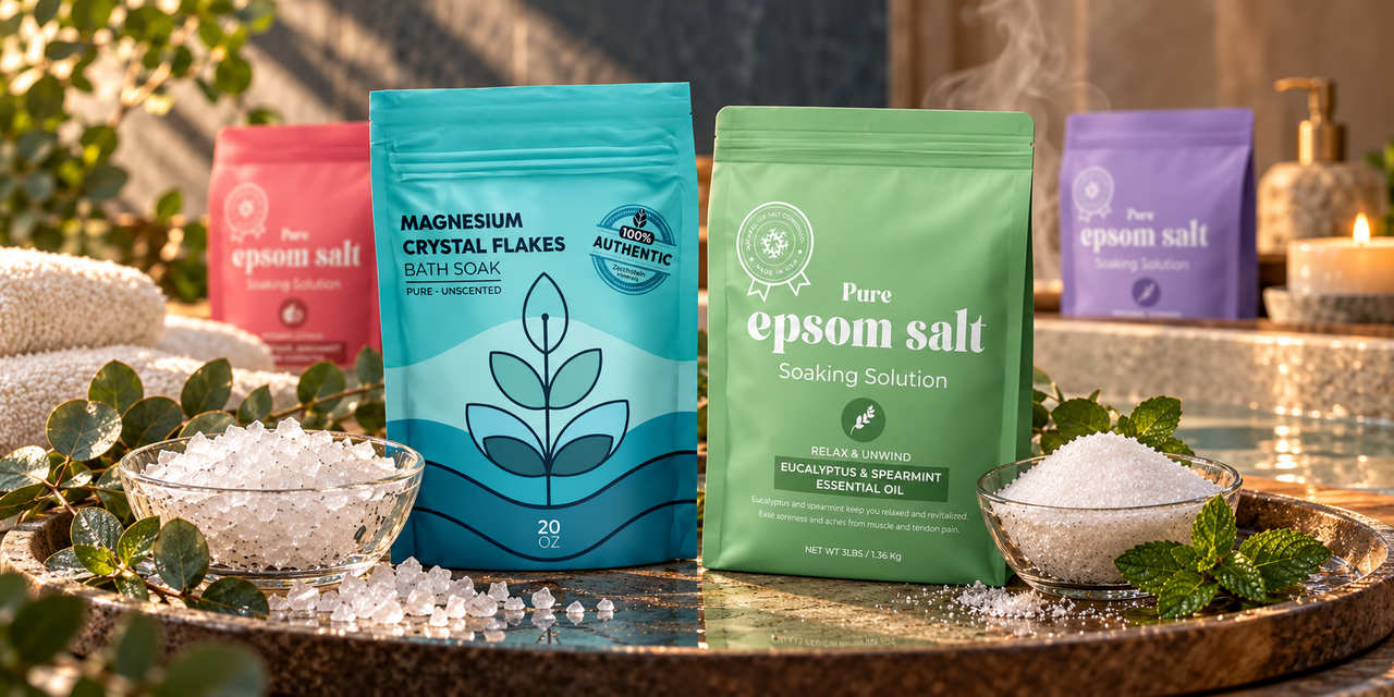 Epsom Salt vs. Magnesium Flakes: Which Is Better for Your Bath Routine?