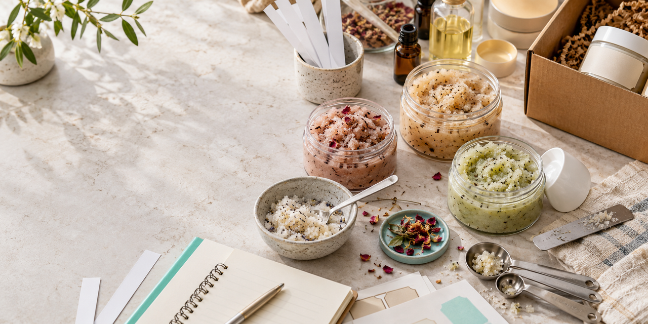 Starting a Body Scrub Business: Sourcing, Packaging, and Scaling Your First Product Line