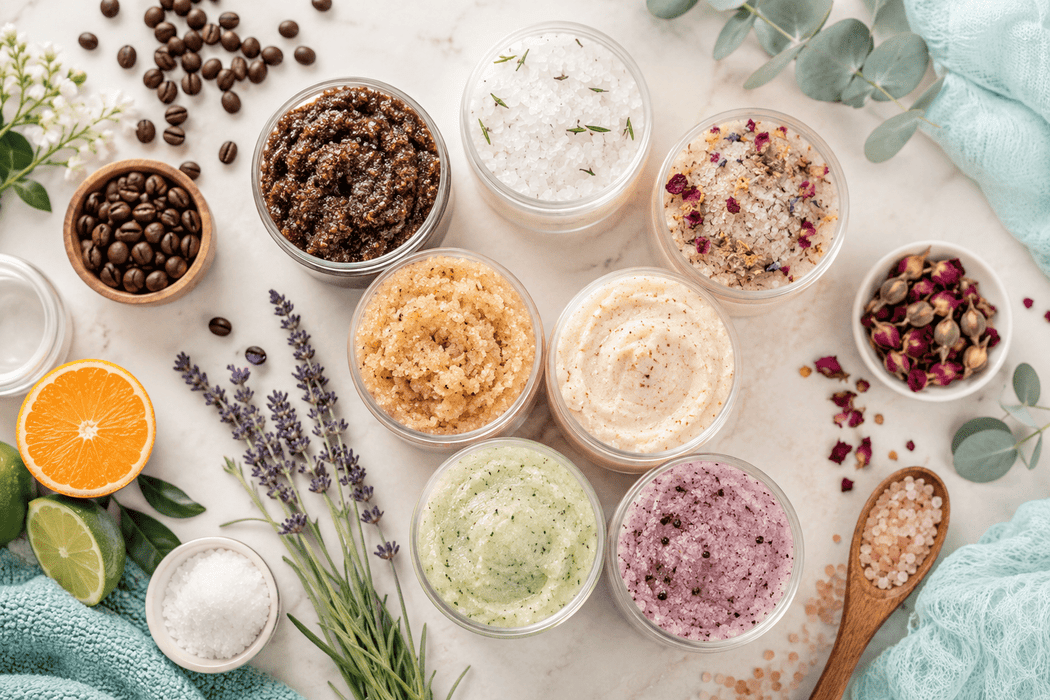 How to Choose the Right Body Scrub: A Guide to Salt, Sugar, Coffee, Botanical & Specialty Scrubs