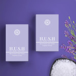 H.U.S.H. Lavender Relax Bath Salt Soak - Single-Use 70g Gram Packets – Bath Salt Soak by Midwest Sea Salt Company