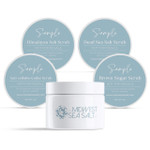 Luxury Scrub Sampler Set – Bath & Body Product by Midwest Sea Salt Company
