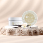 Hey, Babe Emulsified Sugar Scrub - Warm Vanilla Sugar - 8oz – Body Scrub (Additional Image) by Midwest Sea Salt Company