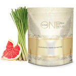 Grapefruit & Lemongrass Kona Anti Cellulite Coffee Scrub with Dead Sea Salts - 24oz - All Natural – Body Scrub by Midwest Sea Salt Company