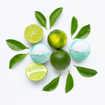 Coconut Lime Verbana Luxury Bath Bombs -Set of 10 -  Extra Large - 4.5oz – Bath & Bodycare (Additional Image) by Midwest Sea Salt Company