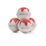 Cherry Bomb Luxury Bath Bombs -Set of 10 -  Extra Large - 4.5oz – Bath & Bodycare (Additional Image) by Midwest Sea Salt Company