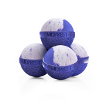 Grape Lip Smackers Luxury Bath Bombs -Set of 10 -  Extra Large - 4.5oz – Bath & Bodycare (Additional Image) by Midwest Sea Salt Company