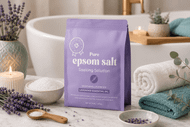 Product Spotlight: Pure Epsom Salt Soaking Solution – Soothing Lavender 3 lb