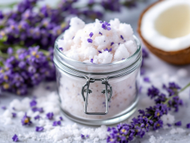 DIY Lavender Sea Salt Scrub: Refresh Your Skin Naturally