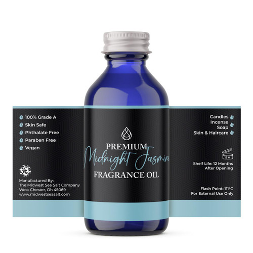 Midnight Jasmine Fragrance Oil – Premium Fragrance Oil (Additional Image) by Midwest Sea Salt Company