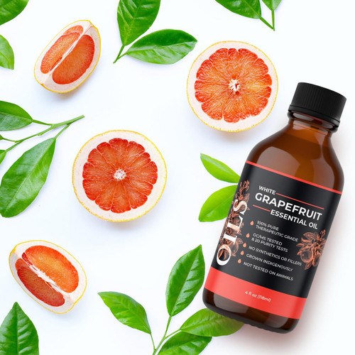 Grapefruit Essential Oil (White) 4 oz – Private Label Skincare (Additional Image) by Midwest Sea Salt Company