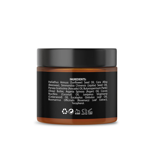 Classic Man Beard Styling Balm - 2oz – Private Label Skincare (Additional Image) by Midwest Sea Salt Company