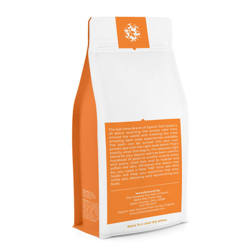 Unscented Pure Therapeutic Epsom Salt Soak - Custom – Bath Salt Soak (Additional Image) by Midwest Sea Salt Company