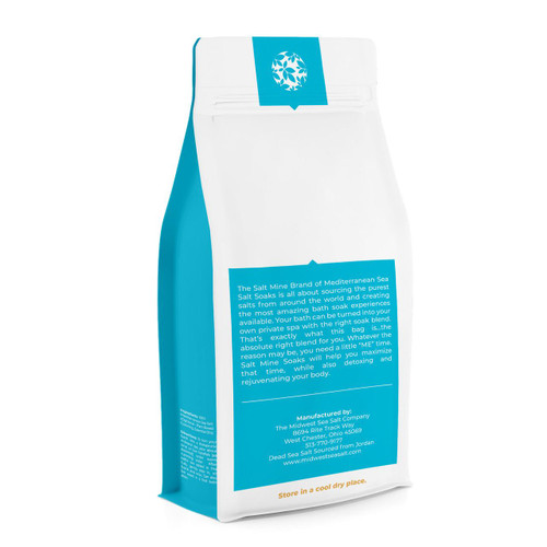 Spearmint Premium Mediterranean Sea Salt Soak - Custom – Bath Salt Soak (Additional Image) by Midwest Sea Salt Company