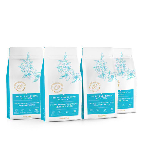 Sweet Orange Premium Mediterranean Sea Salt Soak - Custom – Bath Salt Soak (Additional Image) by Midwest Sea Salt Company