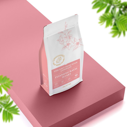 Grapefruit Foaming Bath Salt Soak - Custom – Bath Salt Soak by Midwest Sea Salt Company