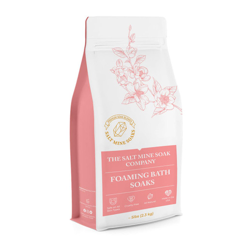 Rosemary Foaming Bath Salt Soak - Custom – Bath Salt Soak (Additional Image) by Midwest Sea Salt Company
