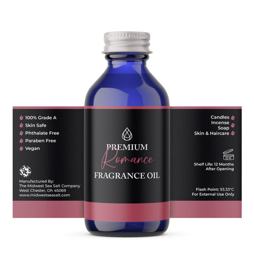Romance Fragrance Oil – Premium Fragrance Oil (Additional Image) by Midwest Sea Salt Company