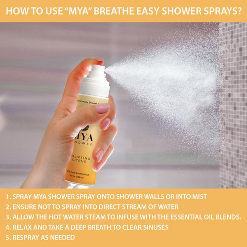 Uplifiting Citrus Aromatherapy Shower Mist Spray – Private Label Skincare (Additional Image) by Midwest Sea Salt Company