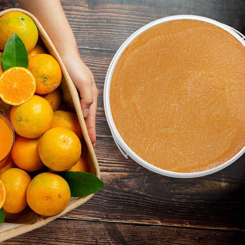 Hey, Babe Emulsified Sugar Scrub - Orange Hard Candy - 128oz – Body Scrub (Additional Image) by Midwest Sea Salt Company