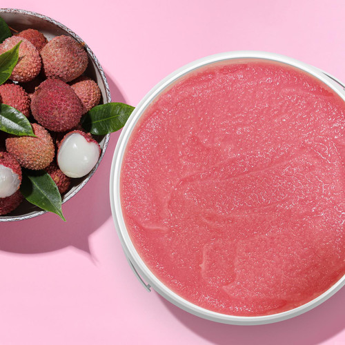 Hey, Babe Emulsified Sugar Scrub - Sweet Lychee - 128oz – Body Scrub (Additional Image) by Midwest Sea Salt Company