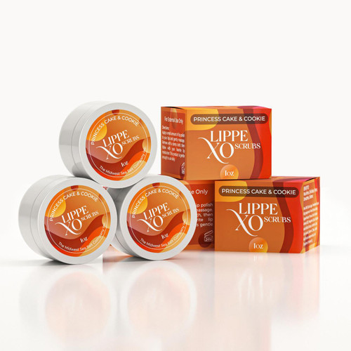 Princess Cake & Cookie Exfoliating Lip Scrub - Lippe XO – Body Scrub (Additional Image) by Midwest Sea Salt Company