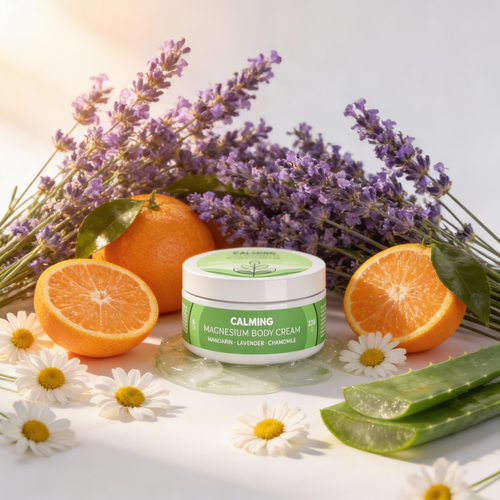Calming Magnesium Body Cream – Mandarin • Lavender • Chamomile