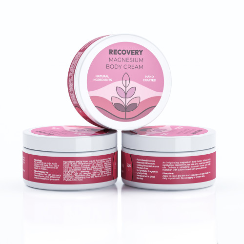 Recovery Magnesium Body Cream – Eucalyptus • Peppermint • Rosemary