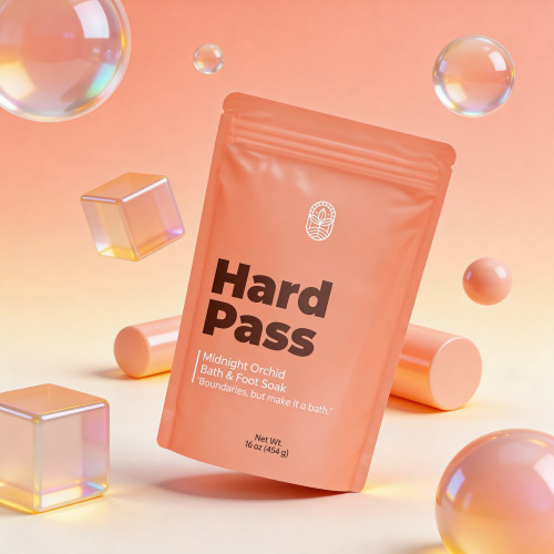 Hard Pass – Bath & Foot Soak (Midnight Orchid)