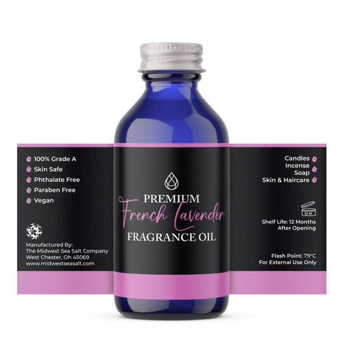 French Lavender Fragrance Oil – Premium Fragrance Oil (Additional Image) by Midwest Sea Salt Company