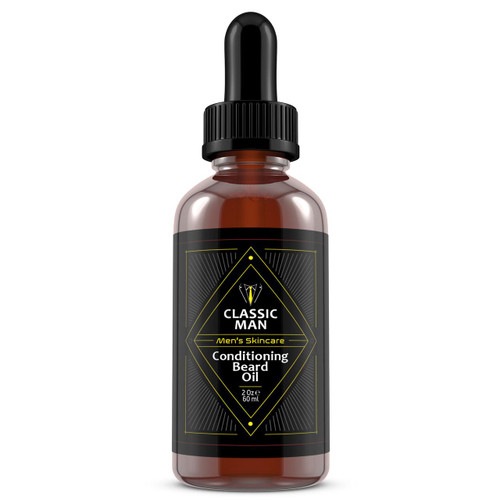 Classic Man Moisturizing Beard Oil - 2oz – Private Label Skincare by Midwest Sea Salt Company