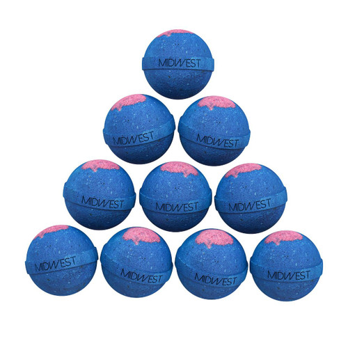 Eternal Roses Luxury Bath Bombs -Set of 10 -  Extra Large - 4.5oz – Bath & Bodycare (Additional Image) by Midwest Sea Salt Company
