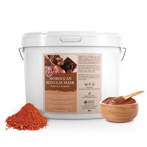 Mediterranean Red Clay Powder, 100% Pure Powder