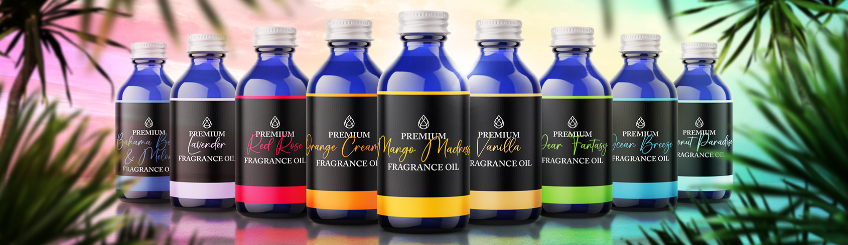 Spring Set of 14 Premium Grade Fragrance Oils - 10ml
