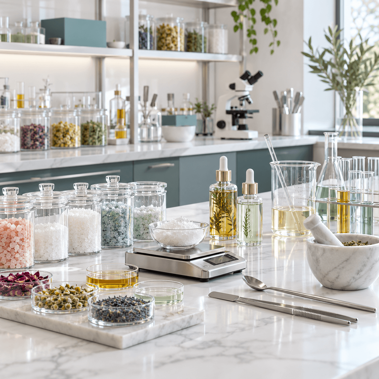 The Salt Lab ingredient testing and formulation workspace