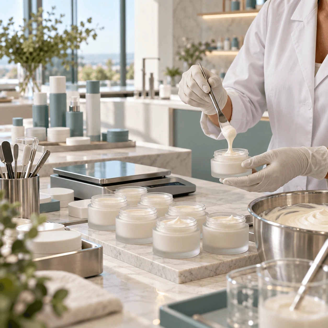 Private label bath and body product development