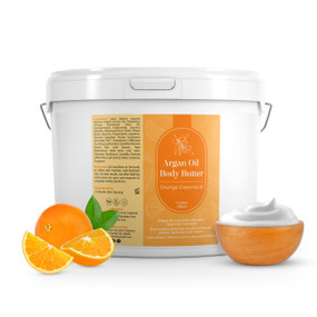 Orange Creamsicle Argan Oil Body Butter - 1 Gallon