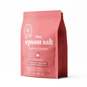 Pure Epsom Salt Soaking Solution - Vitamin Citrus - 3lbs