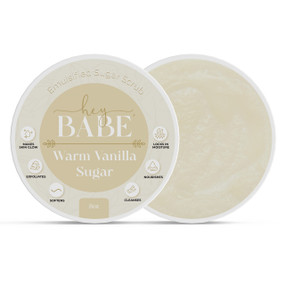 Hey, Babe Emulsified Sugar Scrub - Warm Vanilla Sugar - 8oz