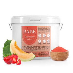 Hey, Babe Emulsified Sugar Scrub - Strawberry Melon - 128oz