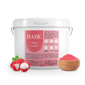 Hey, Babe Emulsified Sugar Scrub - Sweet Lychee - 128oz