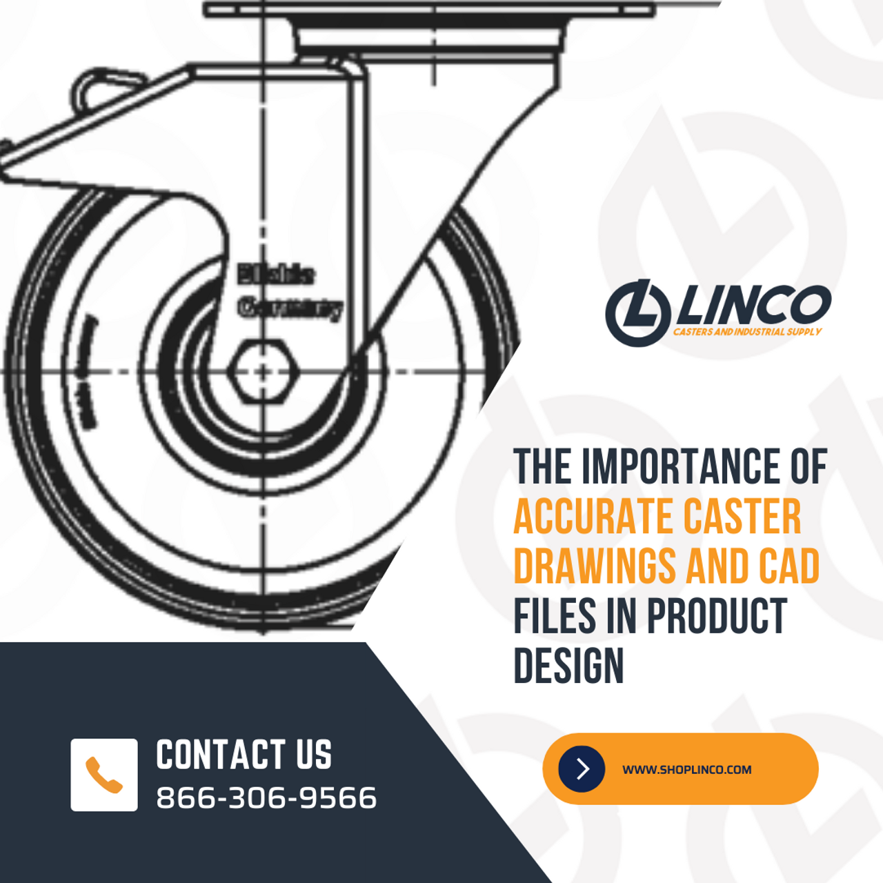 The Importance of Accurate Caster Drawings and CAD Files in Product Design