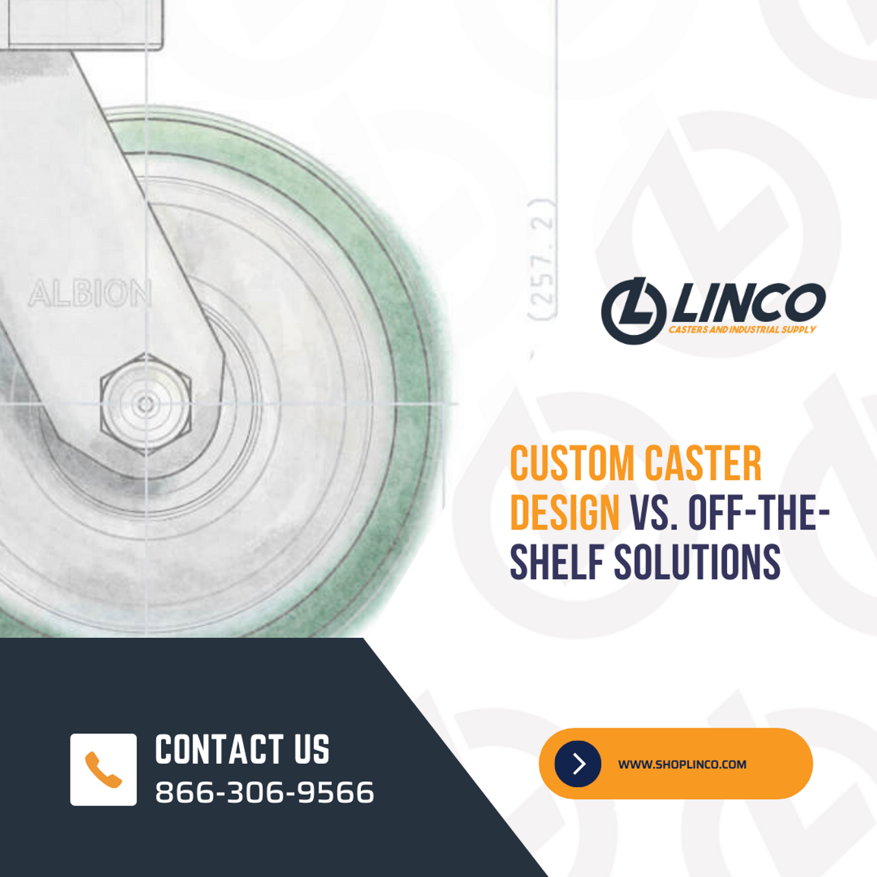 Custom Caster Design vs. Off-the-Shelf Solutions: Which Is Right for You?