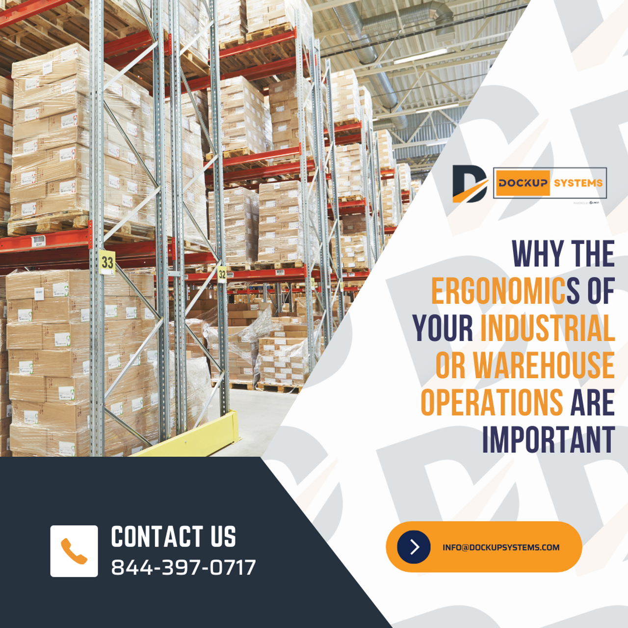 Why the Ergonomics of Your Industrial or Warehouse Operations Are Important