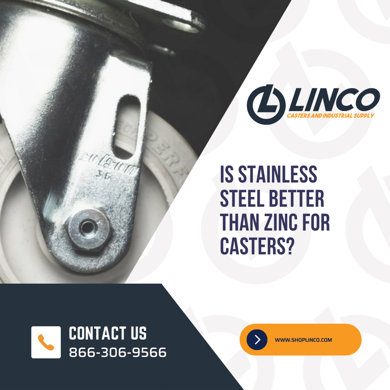 Is Stainless Steel Better Than Zinc for Casters?