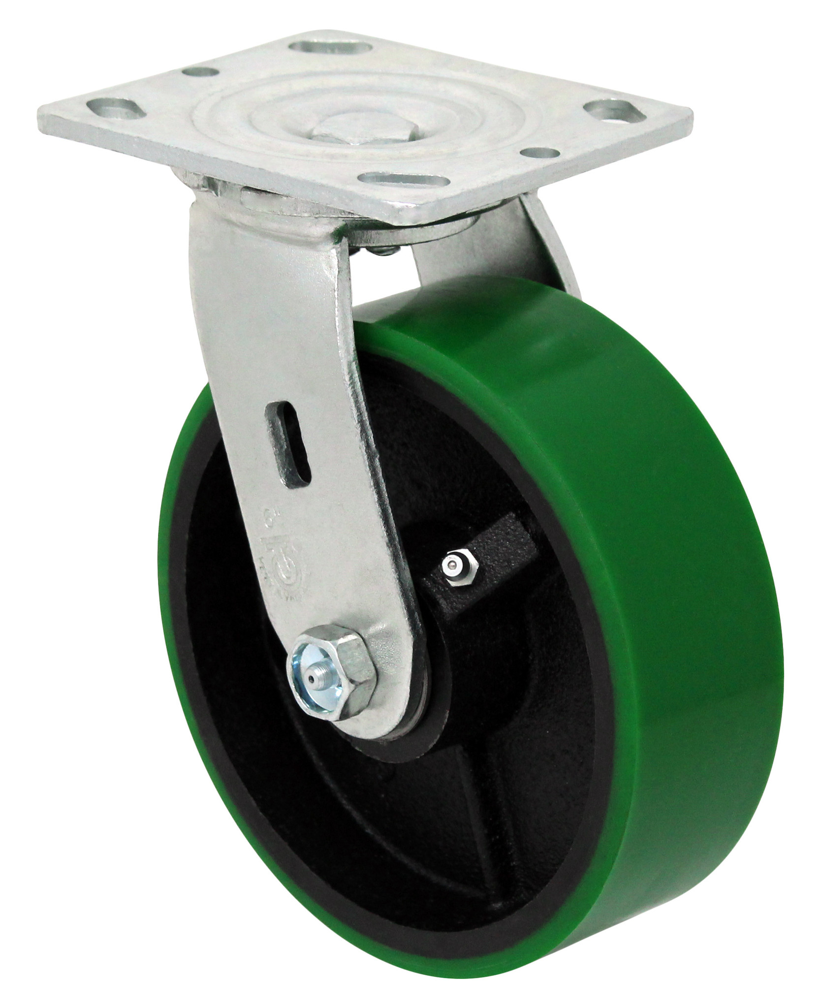 LINCO Polyurethane on Cast Iron Swivel Caster 6