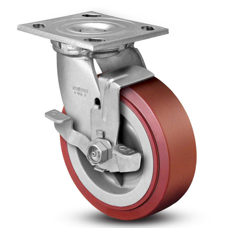 Colson Polyurethane Top Lock Swivel Caster 5" (750 LBS. Cap)