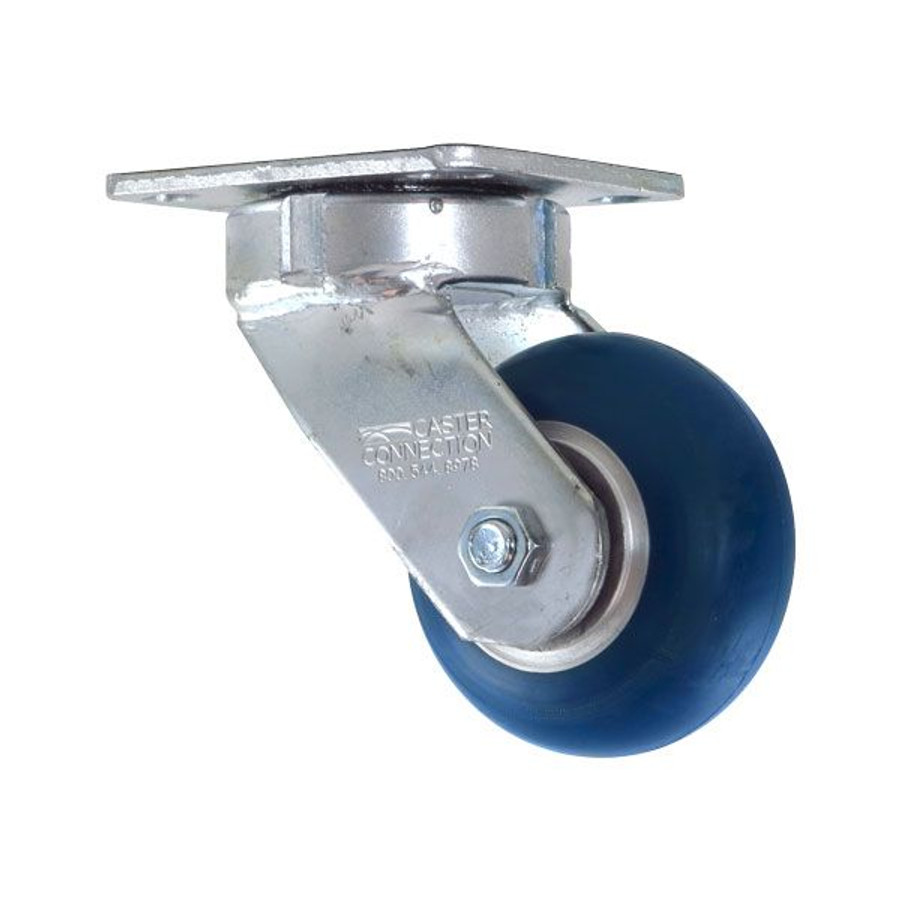 Caster Connection Apex ESD Kingpinless Swivel Caster 4" with Extended Swivel Lead