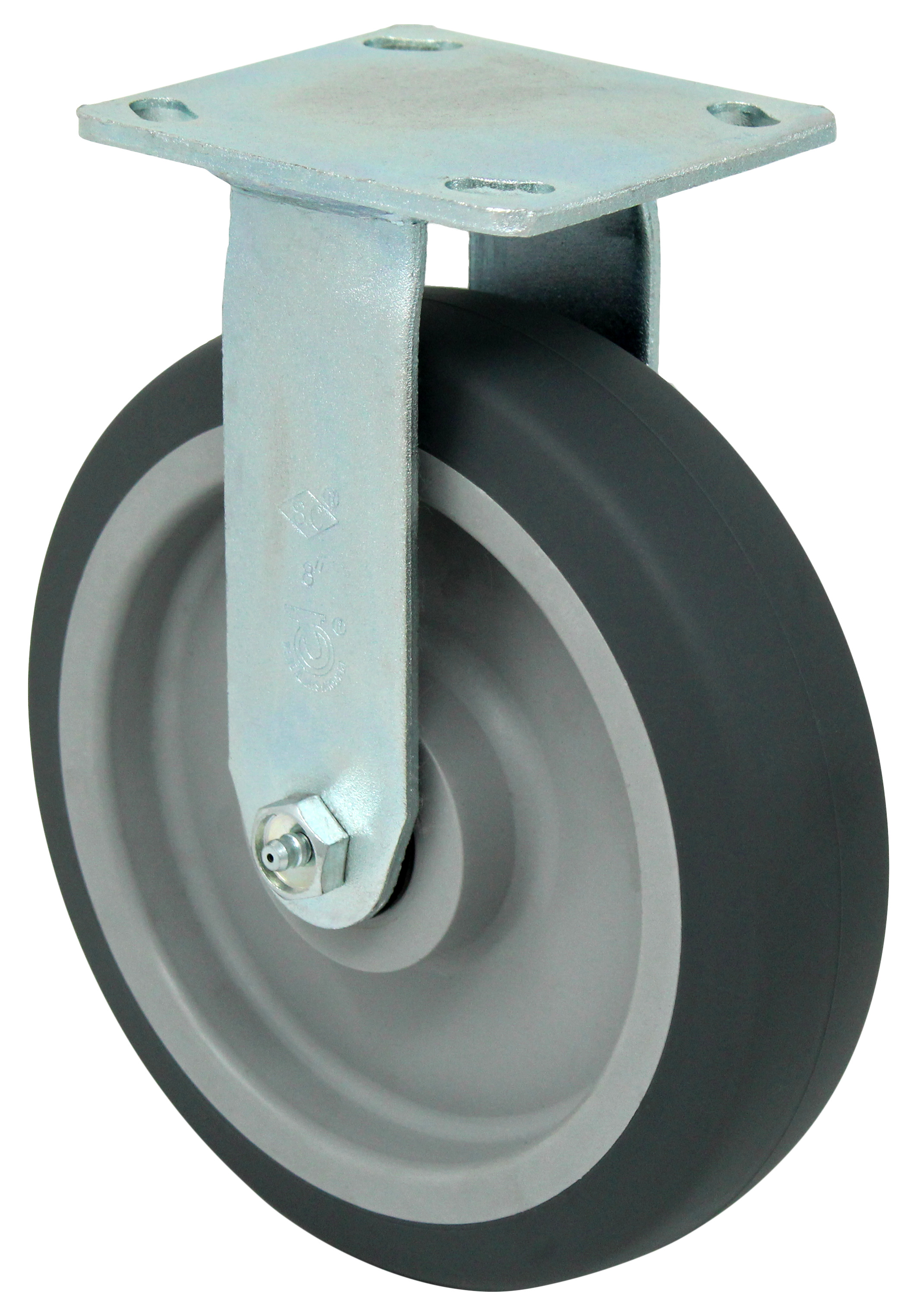 LINCO Thermoplastic Rubber (TPR) Rigid Caster 8