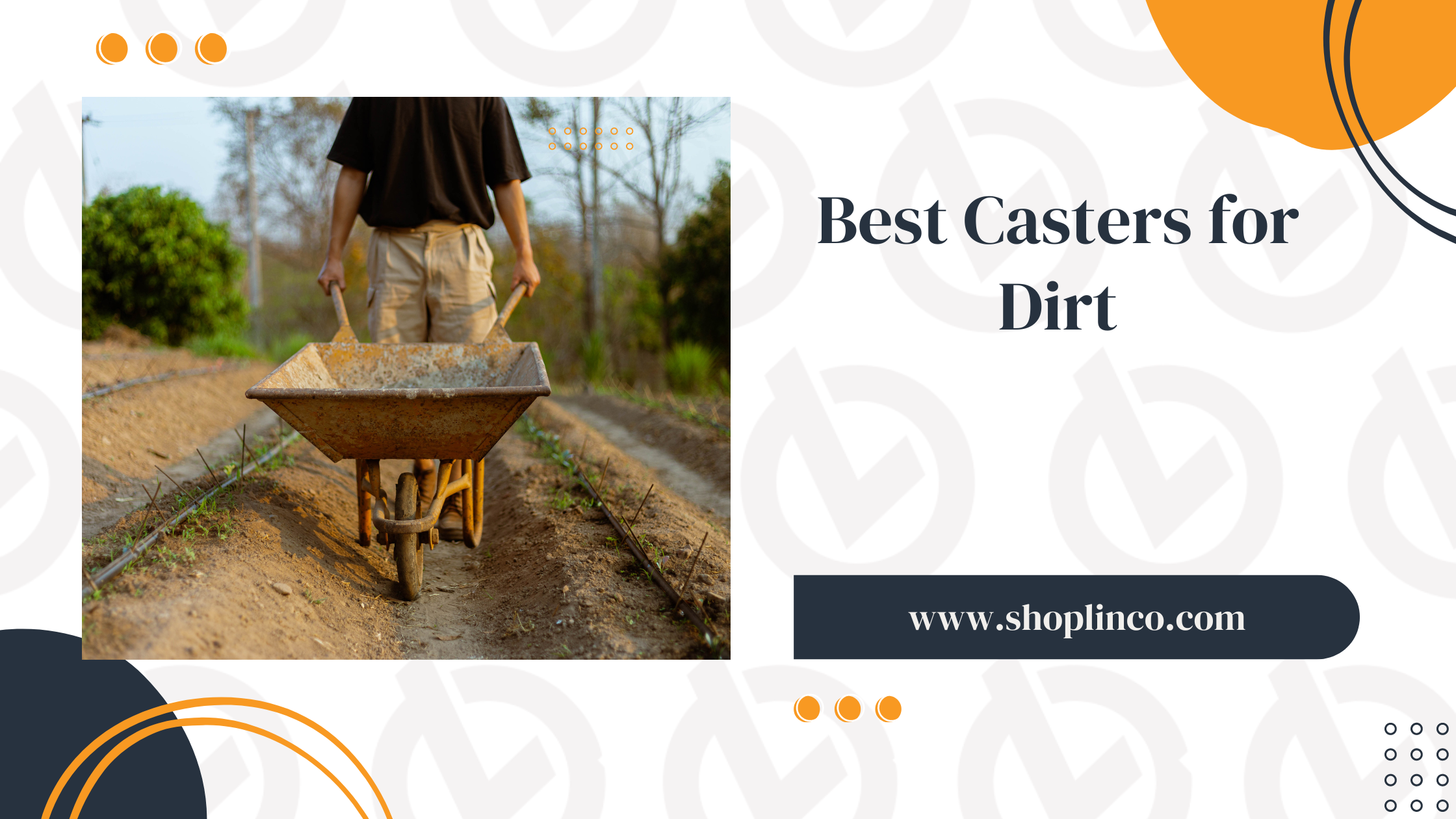Best Casters for Dirt LINCO CASTERS & INDUSTRIAL SUPPLY